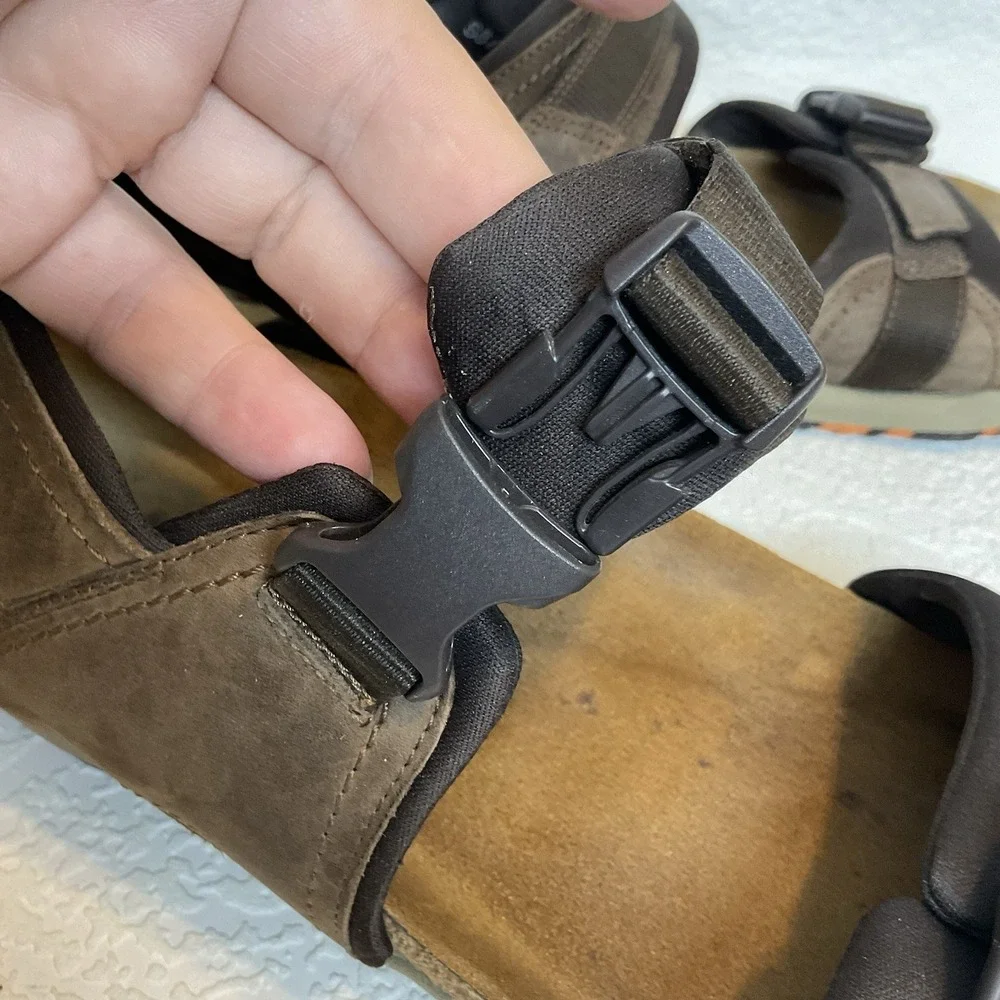 Naot Lappland Sandals Mens 43/10 Brown Slingback Strap‎ Comfort Shoe Gorpcore